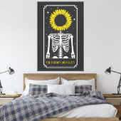 De Verborgen Beperking Tarotkaart Bewustzijn Canvas Afdruk (Insitu (Slaapkamer))