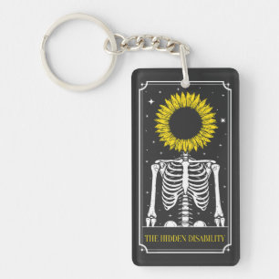 De Verborgen Beperking Tarotkaart Bewustzijn Sleutelhanger