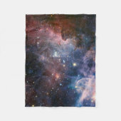 De verborgen geheimen van Carina Nebula Fleece Deken (Voorkant)