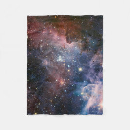 De verborgen geheimen van Carina Nebula Fleece Deken