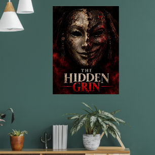 De Verborgen Glimlach Donkere Masquerade Horror Po Poster