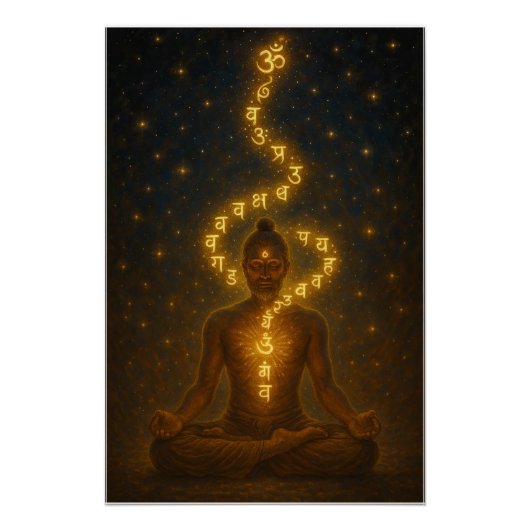 De verborgen kracht van het Sanskriet: Perfect Poster (Voorkant)