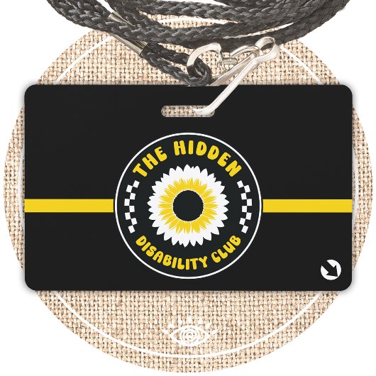 De verborgen onzichtbaarheidsclub met contactgegev badge