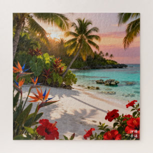 De Verborgen Stranden van Okinawa Legpuzzel