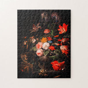 De verbouwde Bouquet door Abraham Mignon Legpuzzel