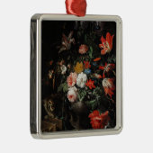 De verbouwde Bouquet door Abraham Mignon Metalen Ornament (Rechts)