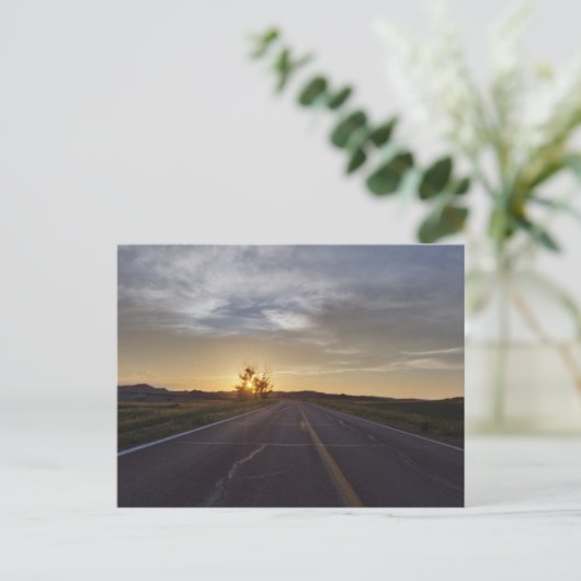 De verbrande Struik Briefkaart (Staand voorkant)