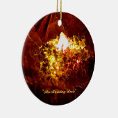 "De verbrande Struik" Keramisch Ornament (Rechts)