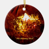 "De verbrande Struik" Keramisch Ornament (Voorkant)
