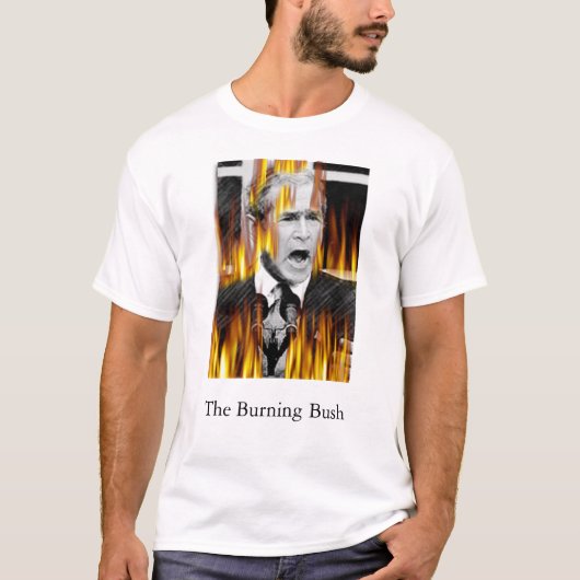 De verbrande Struik T-shirt (Voorkant)