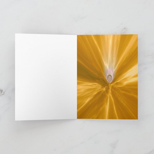 De verbrande Struik YAHWEH Kaart (Binnen)