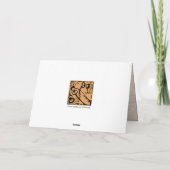 De Verbrijzeling Valentijn van Gradeschool Feestdagen Kaart (Achterkant)