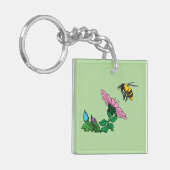 De verdediger Acryl Sleutelhanger (Voorkant Links)