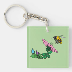 De verdediger Acryl Sleutelhanger