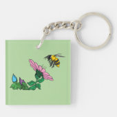 De verdediger Acryl Sleutelhanger (Achterkant)