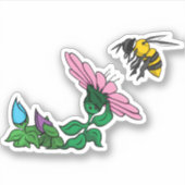 De verdediger Contour Sticker (Voorkant)