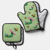 De Verdediger Ovenwant & Pannenlap Set (Voorkant / Achterkant)