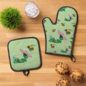 De Verdediger Ovenwant & Pannenlap Set (Top down)