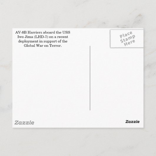 De verdedigers briefkaart (Achterkant)