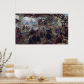 De verdediging van de Trinity Sergius Poster (Keuken)