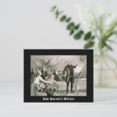 De verdediging van John Hancock Briefkaart (Staand voorkant)