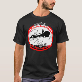 De verdieping, de bocht, de rivier-Texas Holdem T-shirt