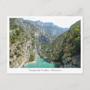 De Verdon Gorge Briefkaart