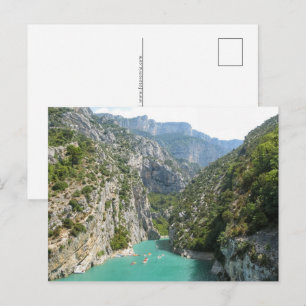 De Verdon-kloof Feestdagenkaart