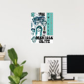 DE VERDRAAIDE AVONTUREN VAN MARISSA GLITZ POSTER (Thuiskantoor)