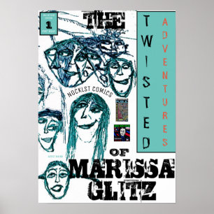 DE VERDRAAIDE AVONTUREN VAN MARISSA GLITZ POSTER