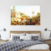 De verduistering van Empire Canvas Print (Insitu (Slaapkamer))