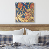 De Verduner Altar, detail van één paneelgrens Canvas Afdruk (Insitu (Slaapkamer))