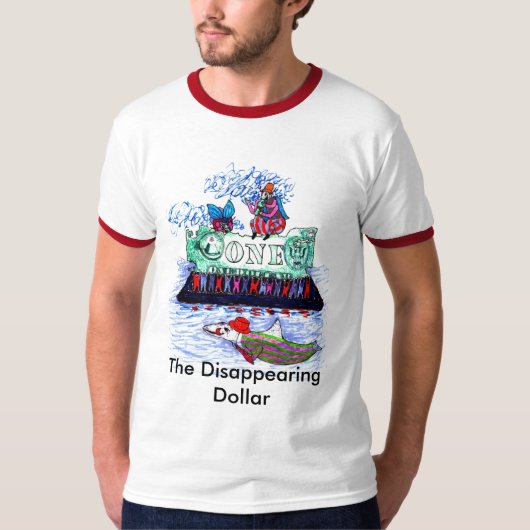 De verdwenen dollar t-shirt (Voorkant)