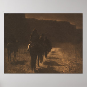 De verdwijnende race-Navaho. Poster