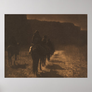 De verdwijnende race-Navaho. Poster