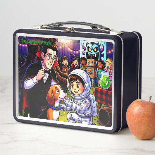 De verdwijnende traktaties | Metaal | Lunchbox (In situ)