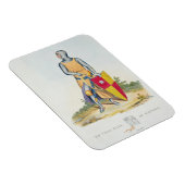 De Vere, Earl of Oxford, 1280, uit 'Ancient Armou' Magneet (Rechterzijde)