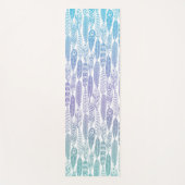 De Veren van Boho Yogamat (Voorkant)