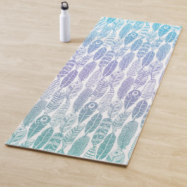 De Veren van Boho Yogamat