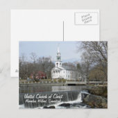 De Verenigde Christuskerk aan de andere kant van d Briefkaart (Voorkant / Achterkant)