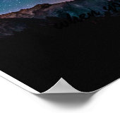 "De verenigde samenzweren om u te helpen" Poster (Hoek)