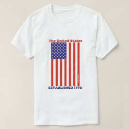 De Verenigde Staten (1776) - een MisterP-Shirt T-shirt