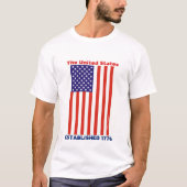 De Verenigde Staten (1776) - een MisterP-Shirt T-shirt (Voorkant)
