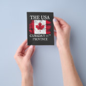 De Verenigde Staten, Canada's 11e Provincie Canada Flyer (Hand)
