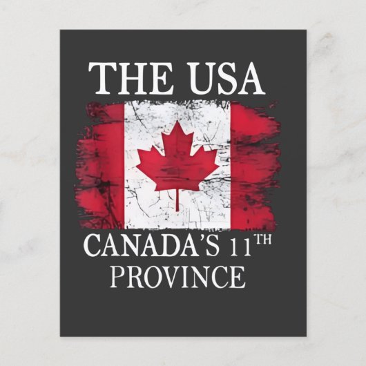 De Verenigde Staten, Canada's 11e Provincie Canada Flyer (Voorkant)