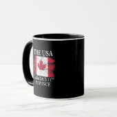 De Verenigde Staten, Canada's 11e Provincie Canada Mok (Voorkant links)