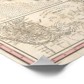 De Verenigde Staten en Mexico Poster (Hoek)