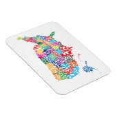 De Verenigde Staten in Names Magneet (Rechterzijde)