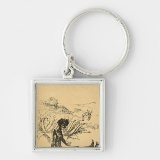 De Verenigde Staten nemen Cuba uit Spanje Sleutelhanger (Voorkant)