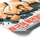 De Verenigde Staten proberen een nucleaire oorlog  Poster (Hoek)